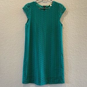 A-line Embroidered Dress